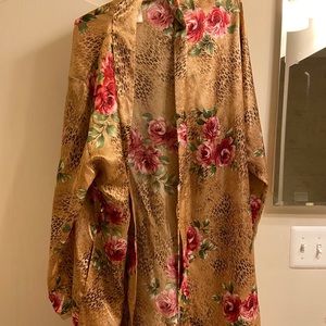 Vintage Silk Robe